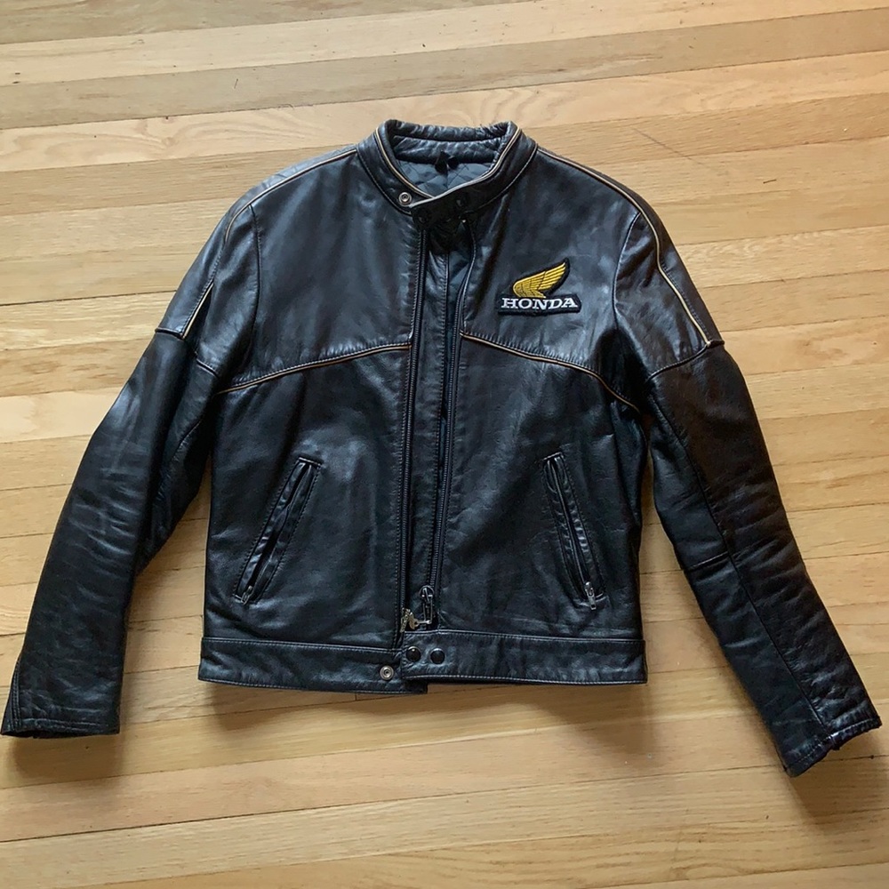 Vintage Honda moto jacket